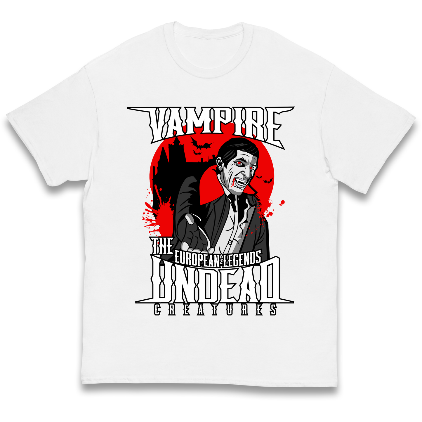 Vampire Undead kids t shirt