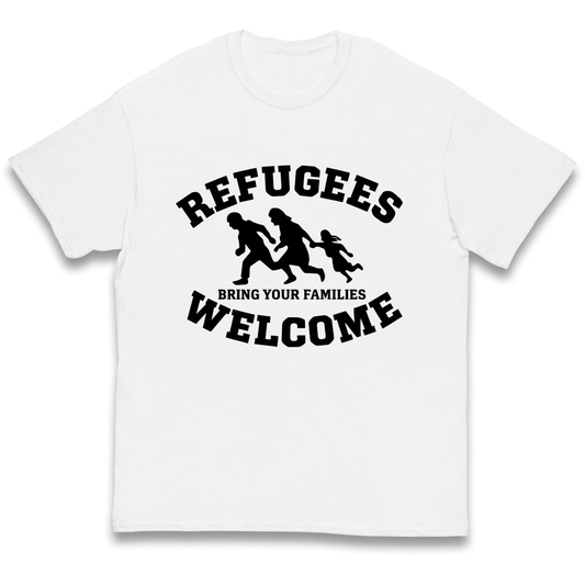Welcome Refugees kids t shirt