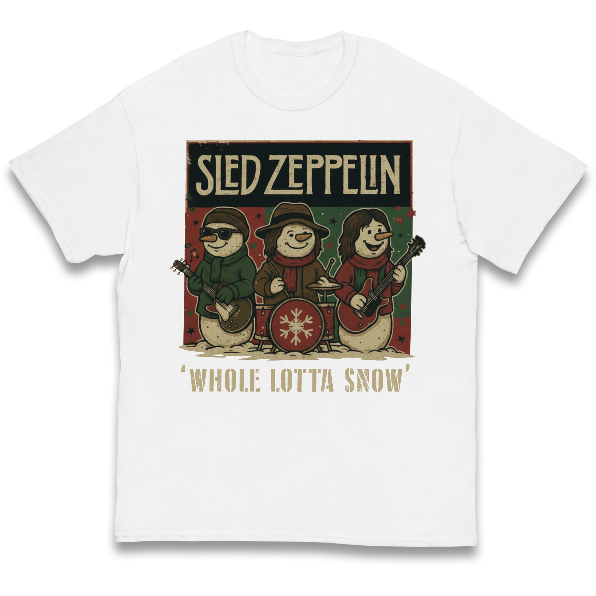 Led Zeppelin Christmas Kids T Shirt