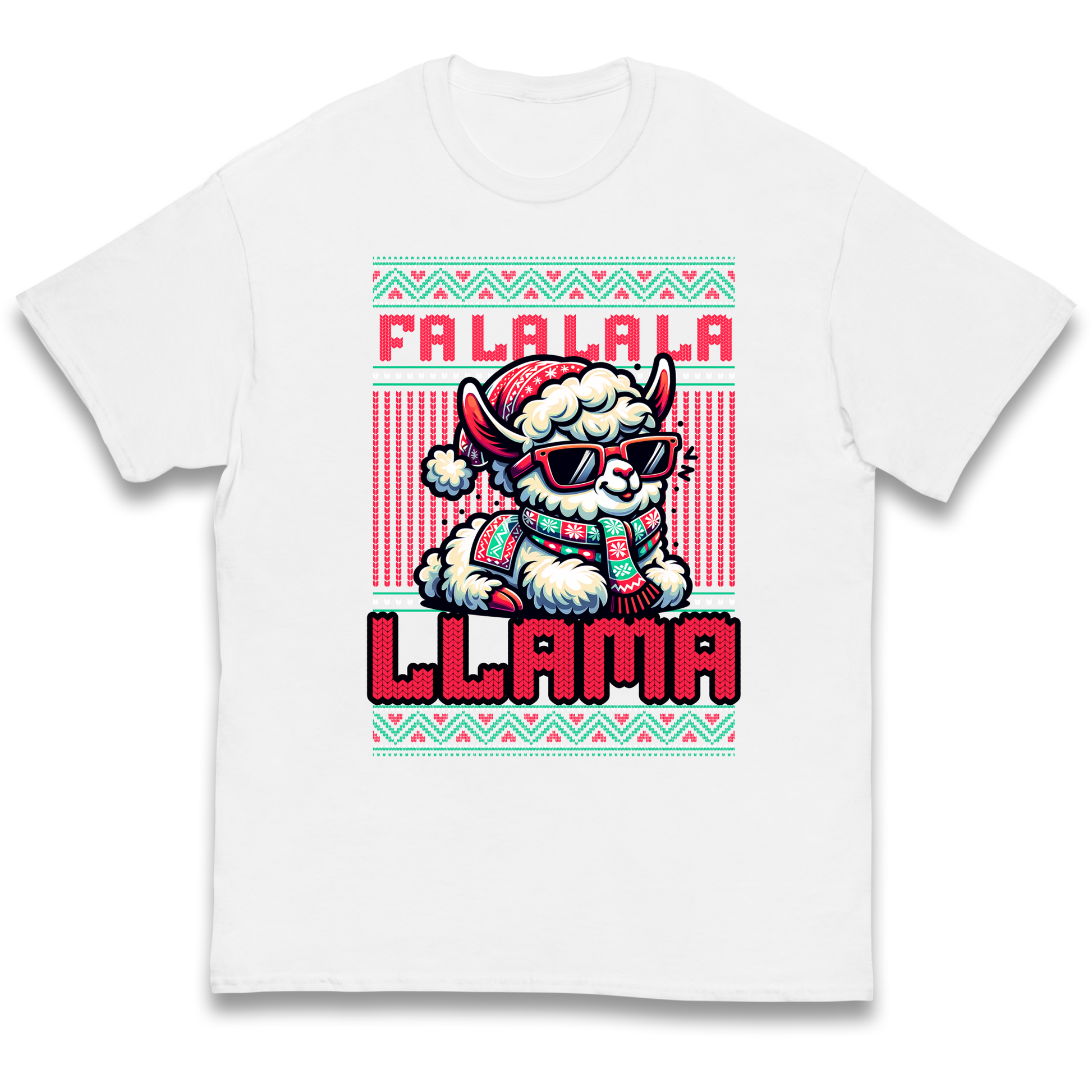 FA LA LA LA LLAMA kids t shirt
