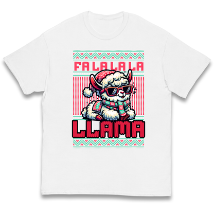 FA LA LA LA LLAMA kids t shirt