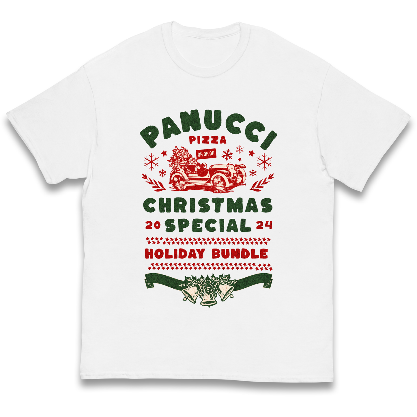 Panucci Pizza Christmas Special Christmas kids t shirt