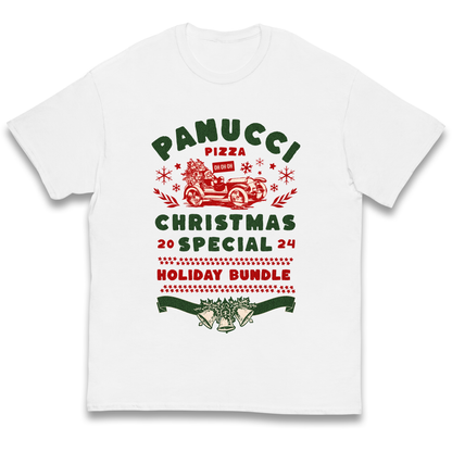 Panucci Pizza Christmas Special Christmas kids t shirt