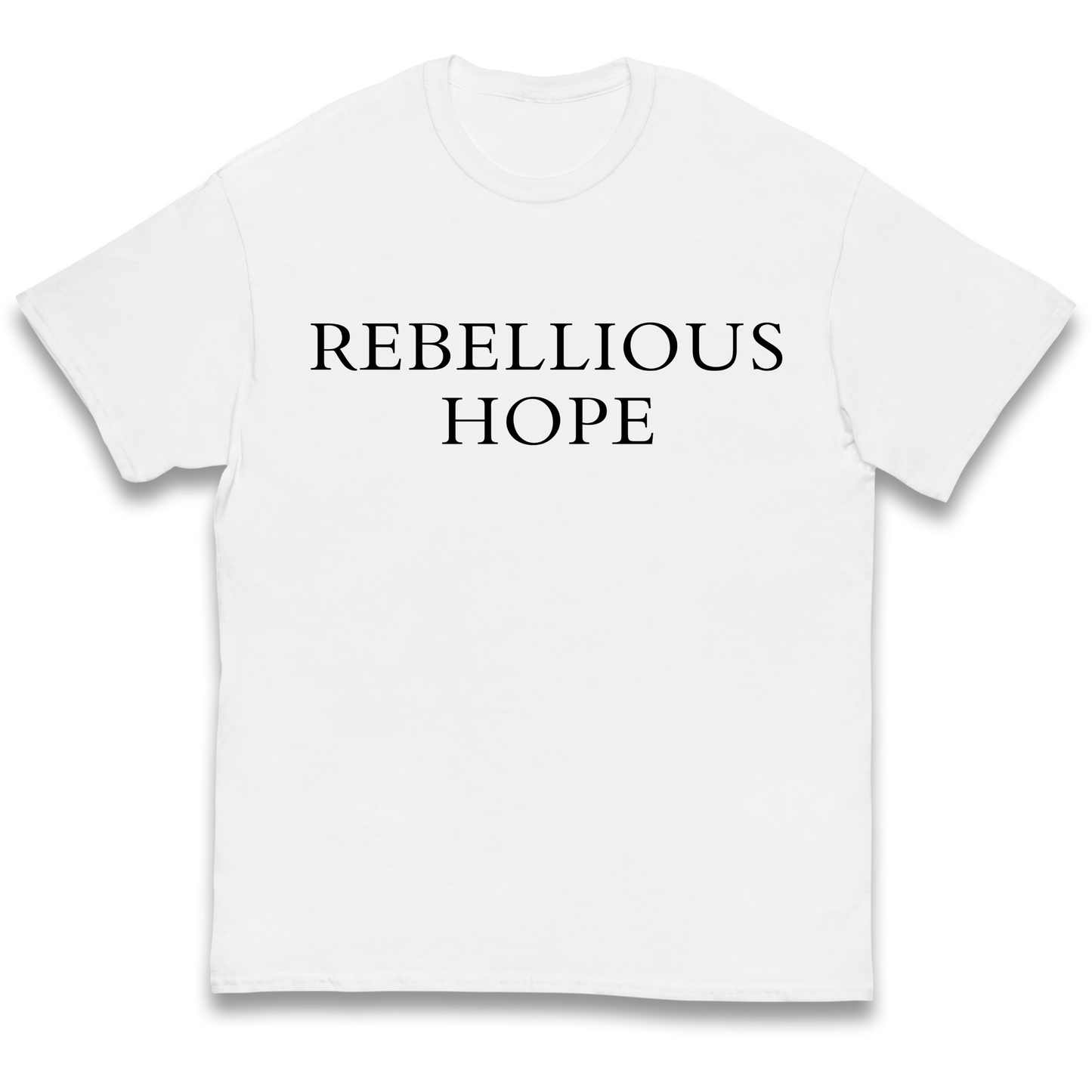 Rebellious Hope Embroidered kids t shirt