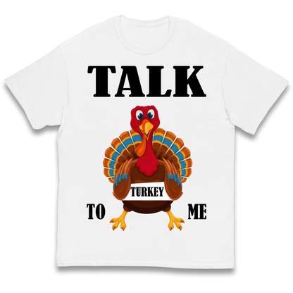 Talk Turkey To Me Christmas kids t shirt