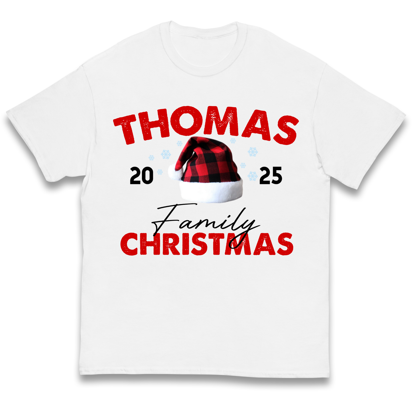 Thomas Family Christmas kids t shirt