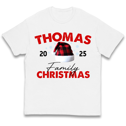 Thomas Family Christmas kids t shirt