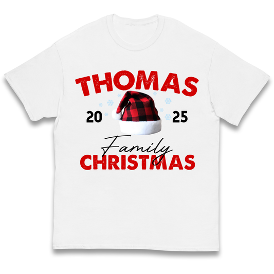 Thomas Family Christmas kids t shirt