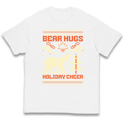 Bear Hugs Holiday Cheer kids t shirt