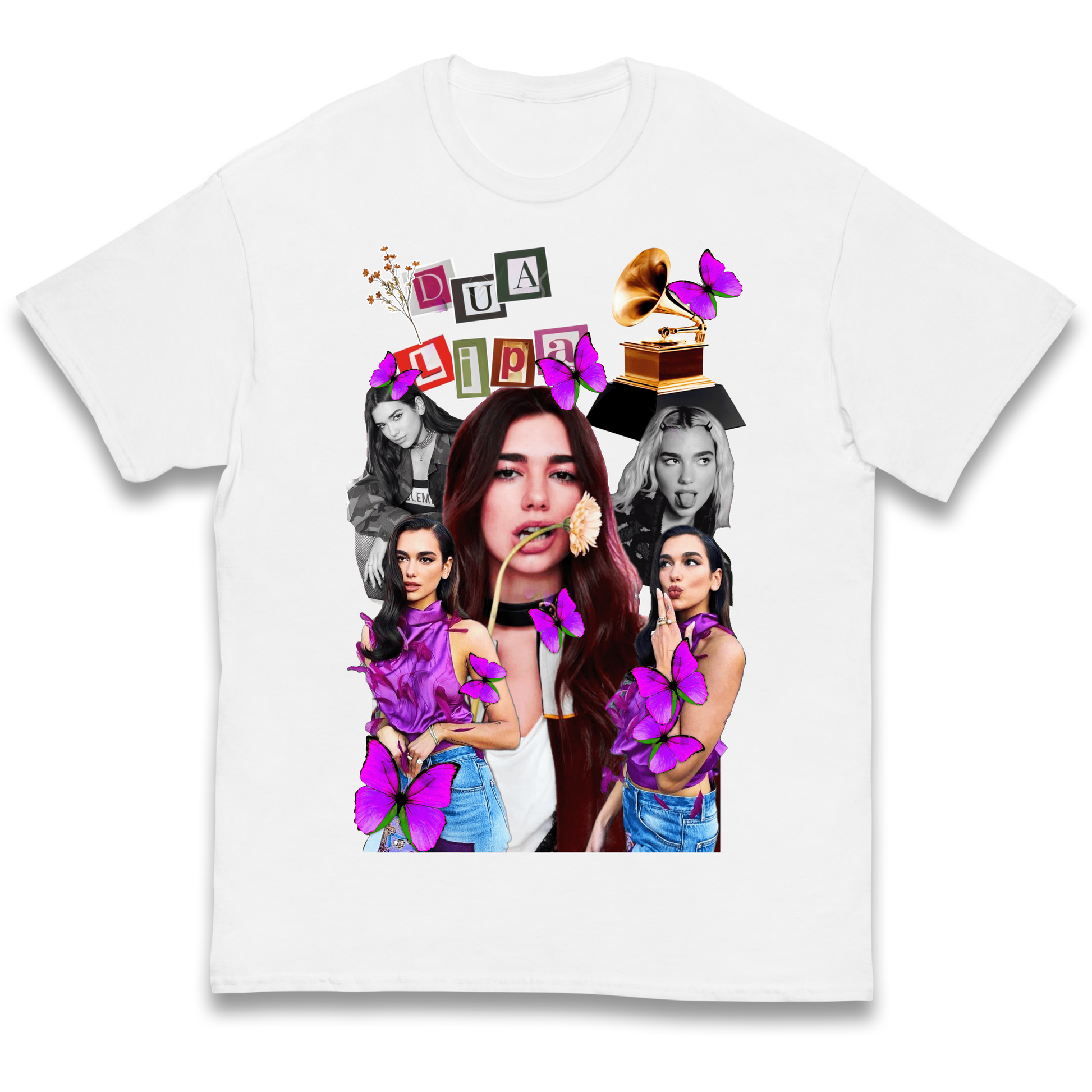 Dua Lipa Butterflies Kids T Shirt
