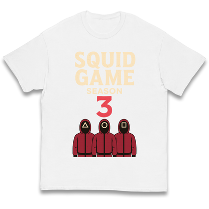 Squid Games Season 3 Kids T Shirt