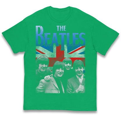 The Beatles Union Jack kids t shirt