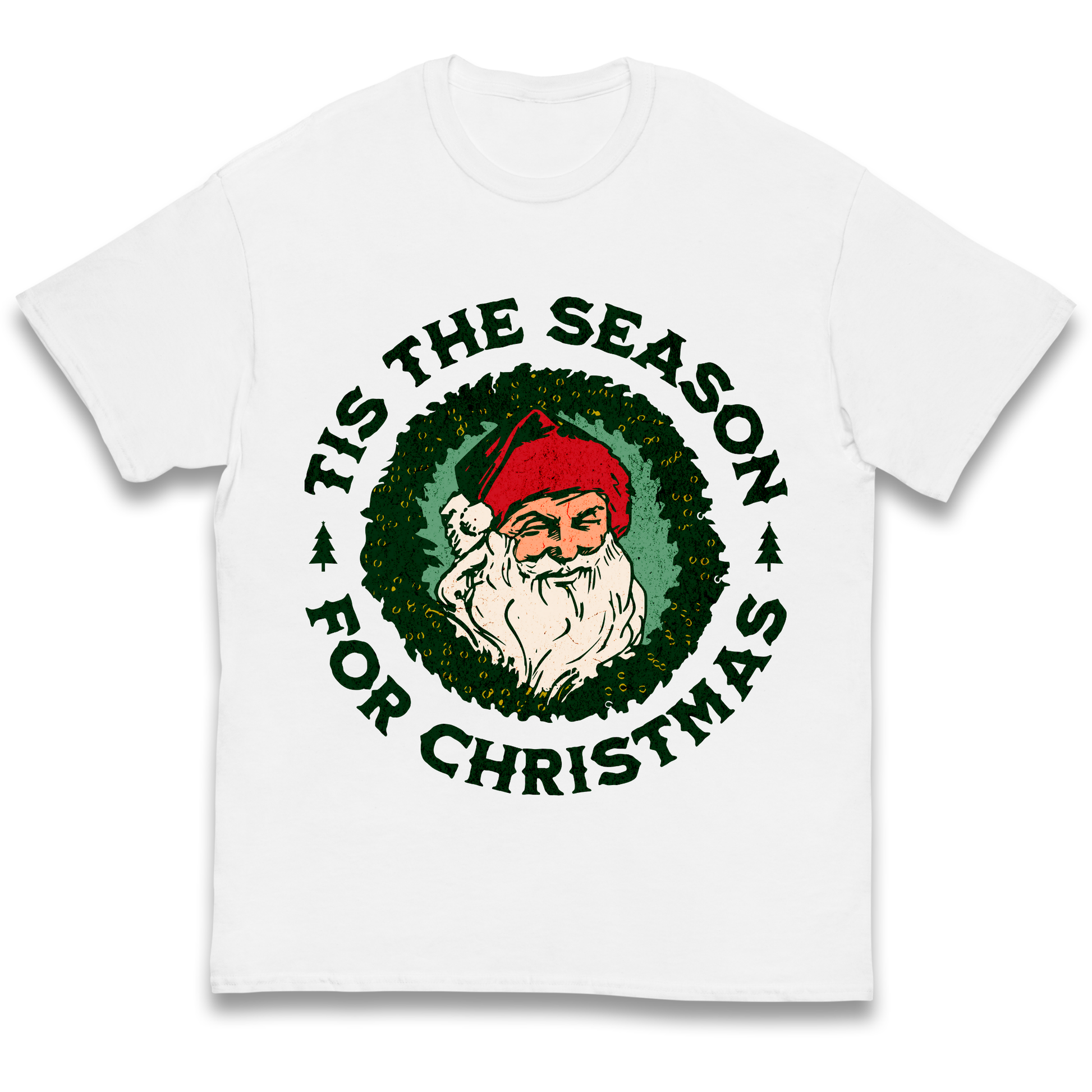 Tis The Season Santa Claus Christmas kids t shirt