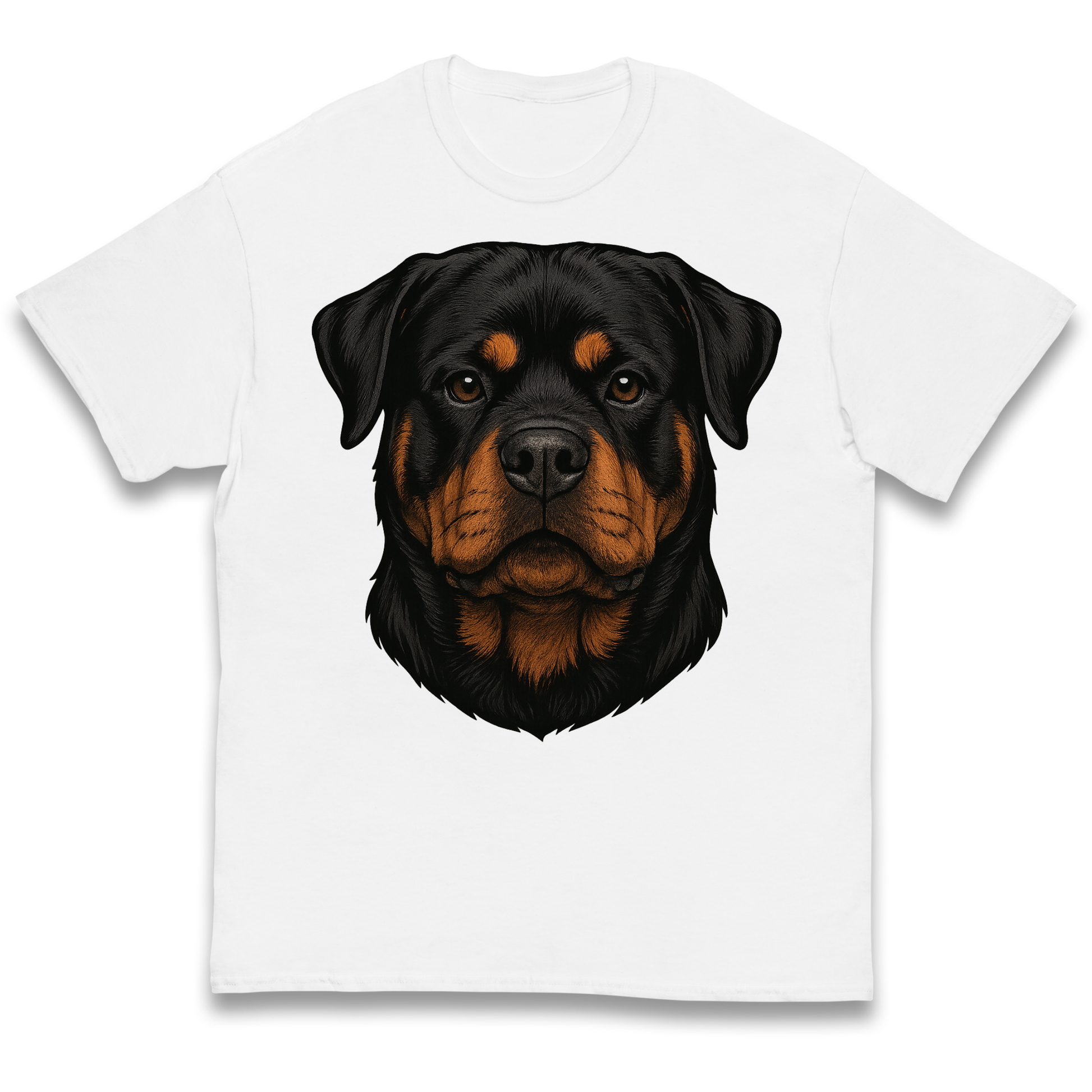Rottweiler Face kids t shirt