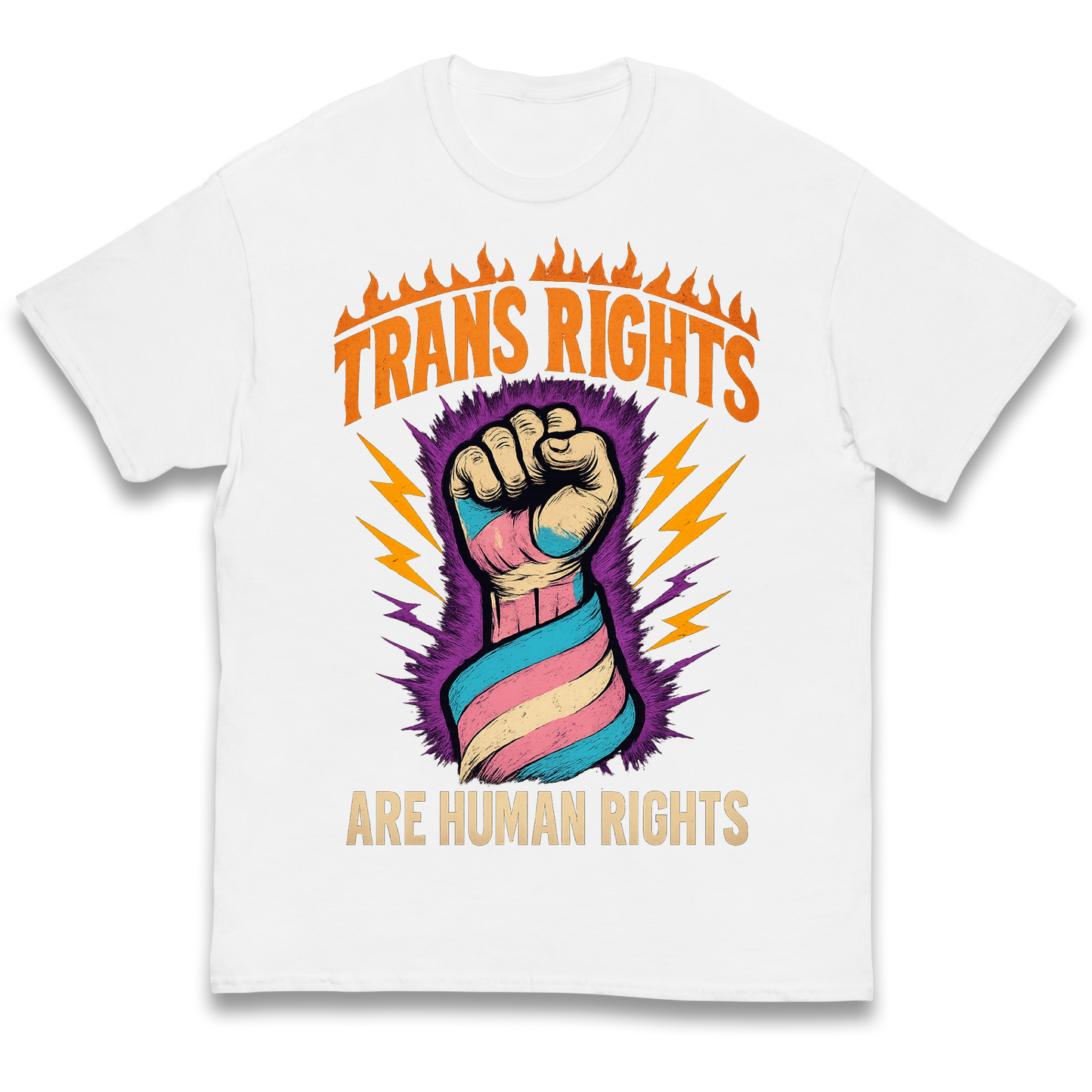 Trans Rights Are Human Rights kids t shirt