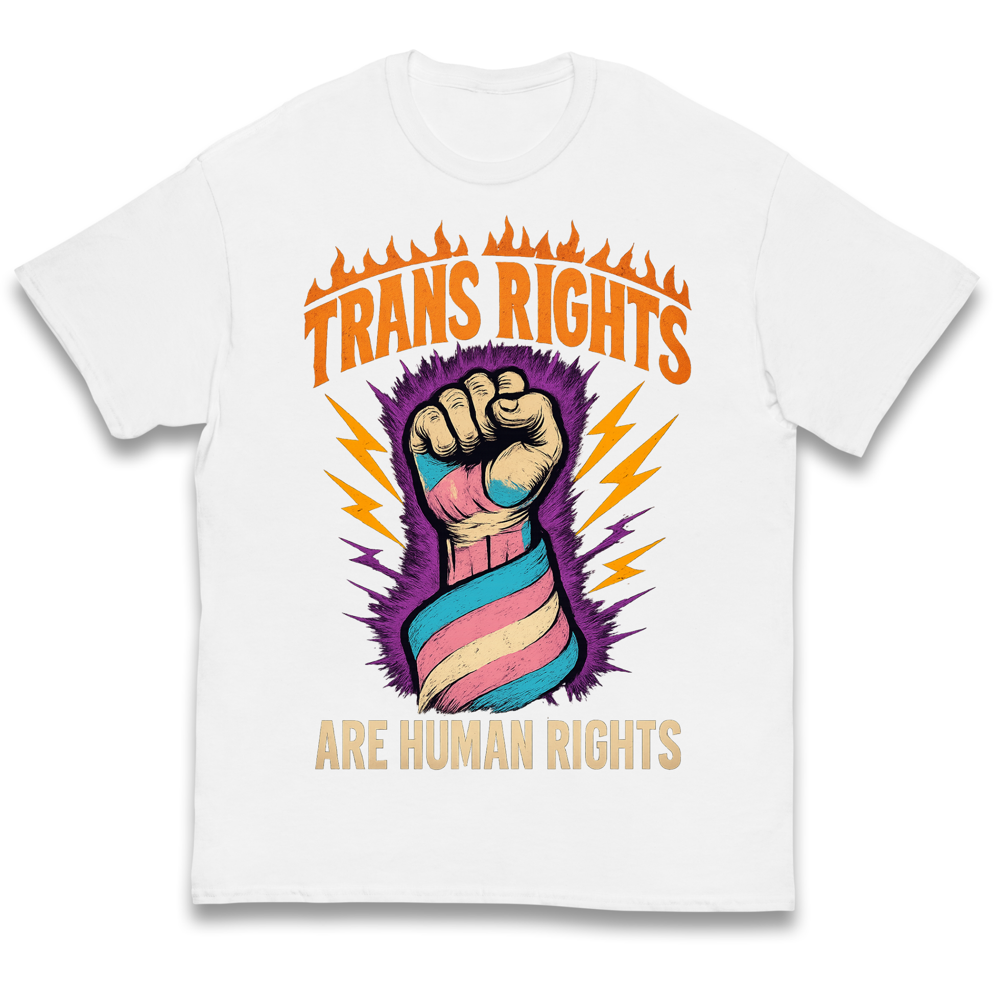 Trans Rights Are Human Rights kids t shirt