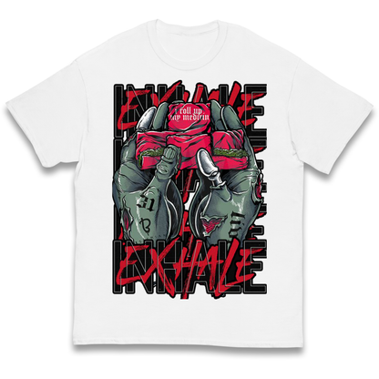 Inhale Exhale kids t shirt