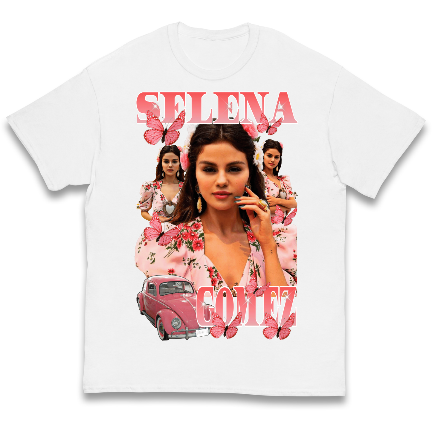 Selena Gomez Pink kids t shirt