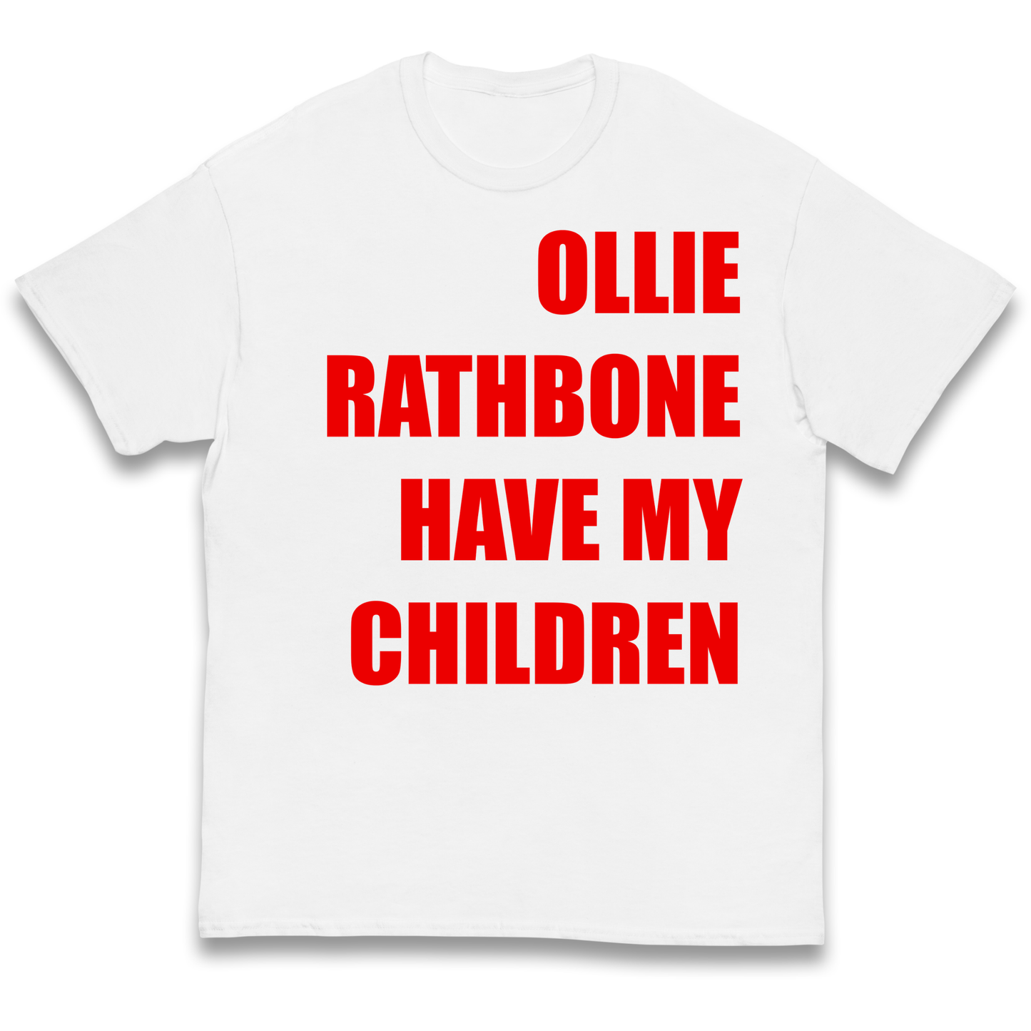 Ollie Rathbone Have My Children Rob McElhenney Wrexham Kids T Shirt
