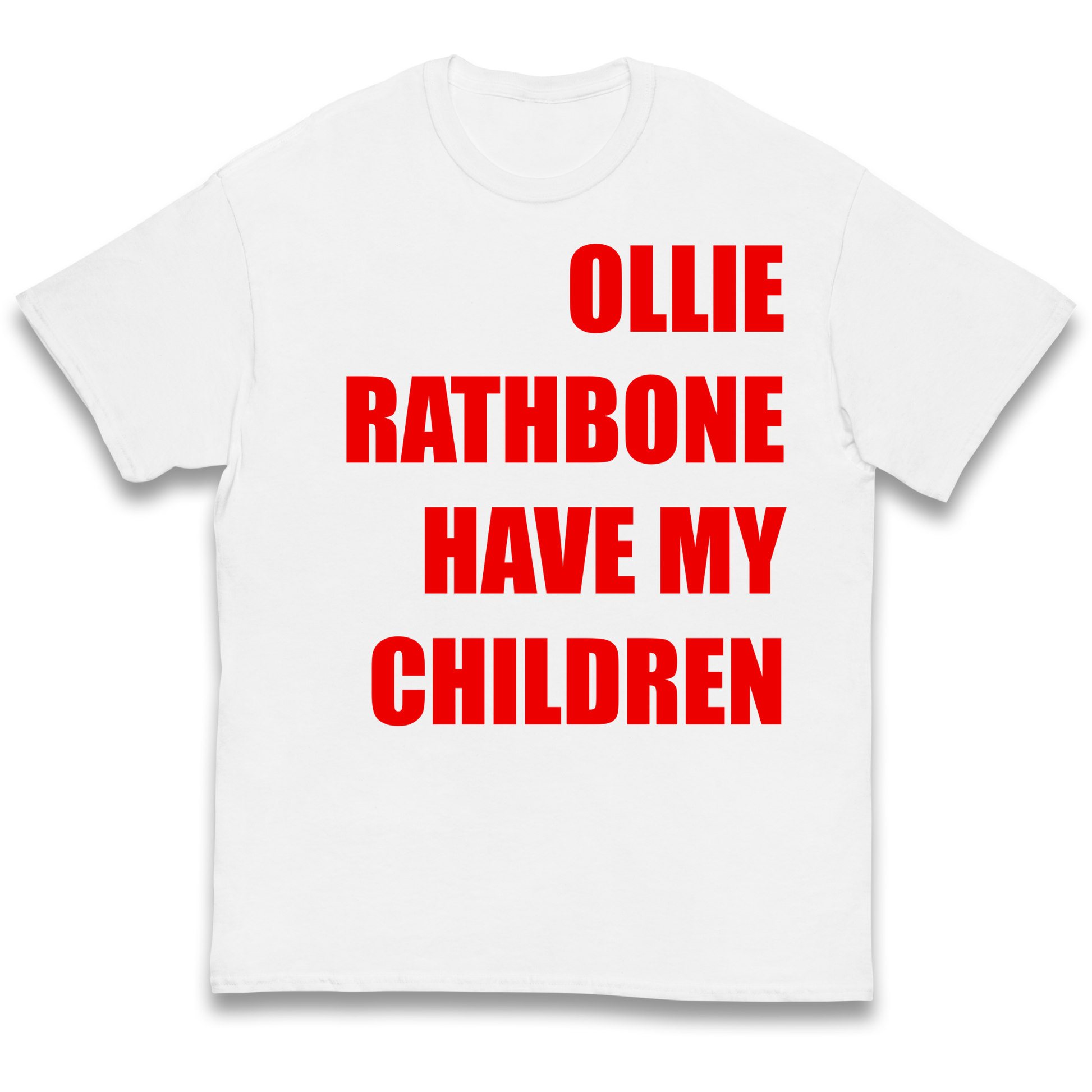 Ollie Rathbone Have My Children Rob McElhenney Wrexham Kids T Shirt
