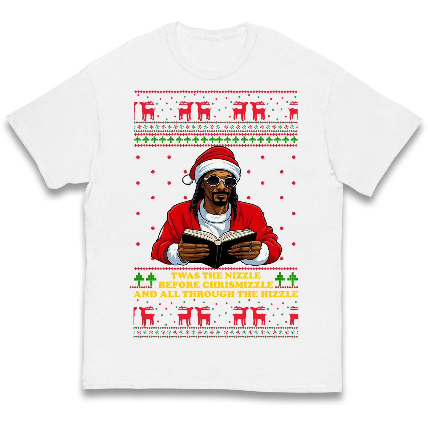 Snoop Dogg Nizzle Christmas Kids T Shirt