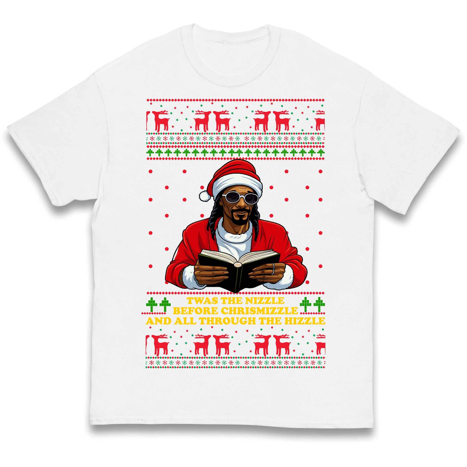 Snoop Dogg Nizzle Christmas Kids T Shirt