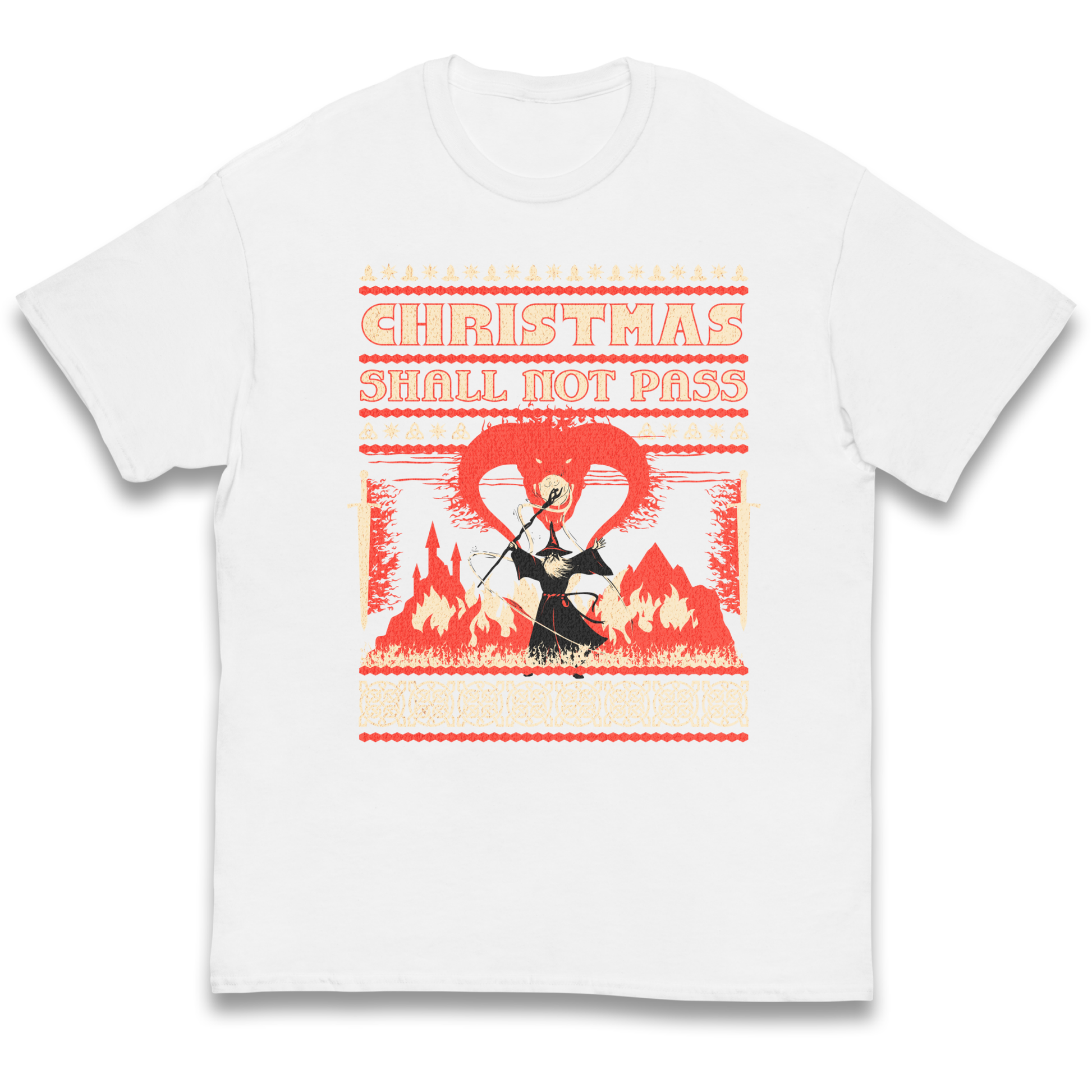 Christmas Shall Not Pass kids t shirt