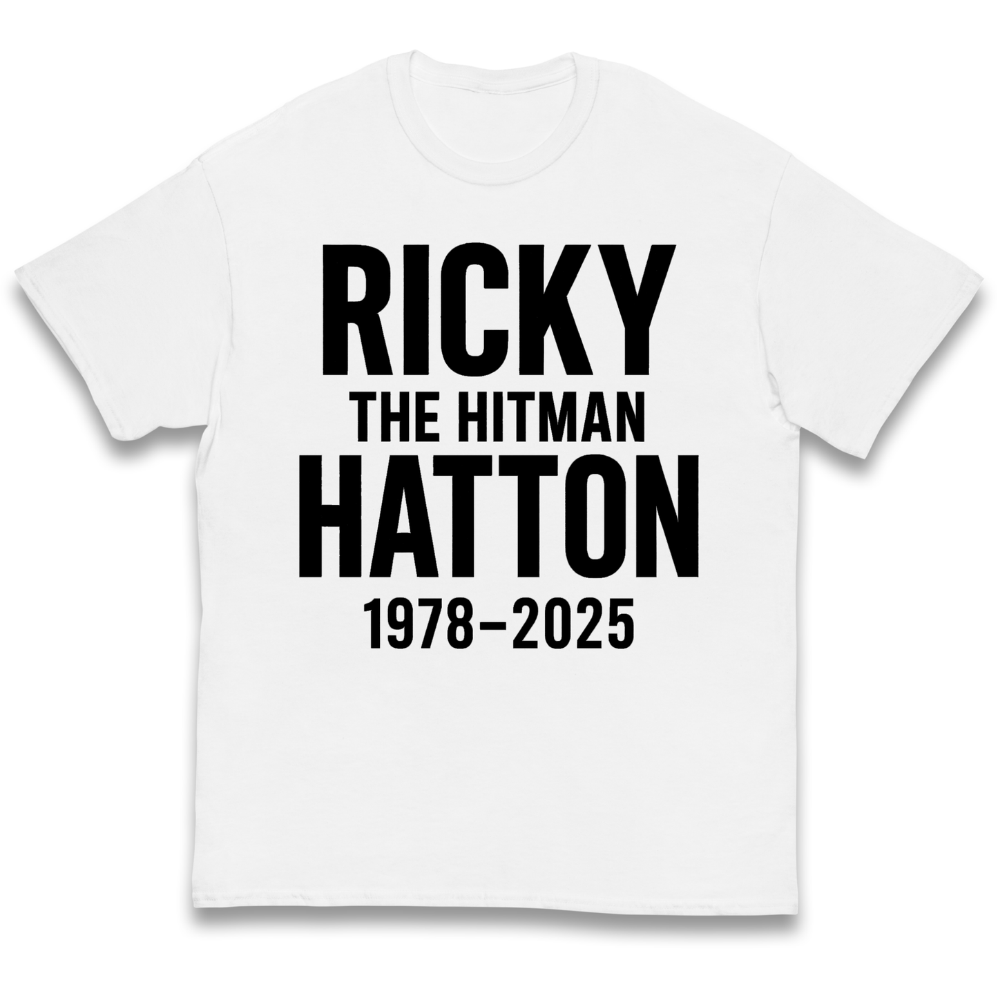 Ricky The Hitman Hatton 1978 2025 kids t shirt
