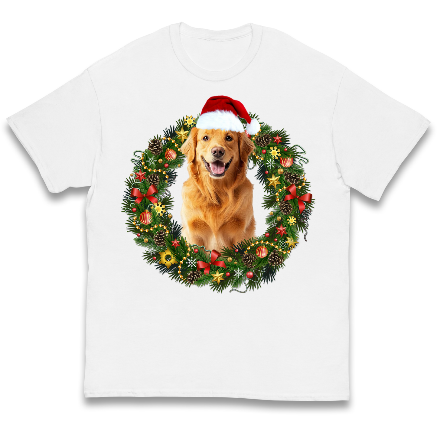 Dog Christmas kids t shirt