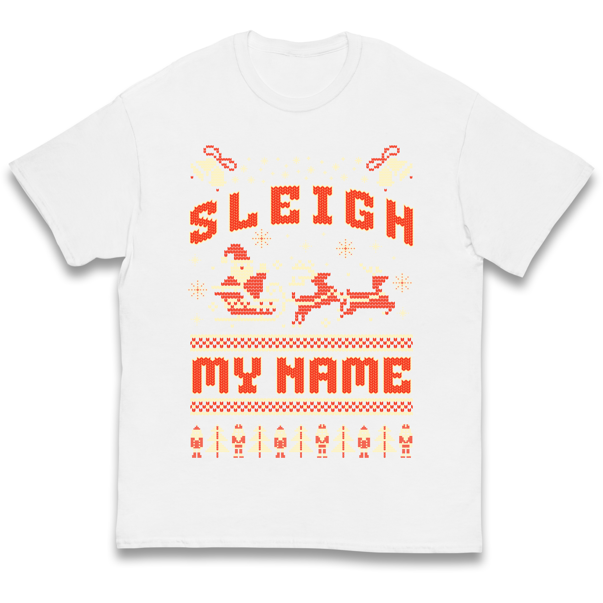 Sleigh My Name Christmas kids t shirt