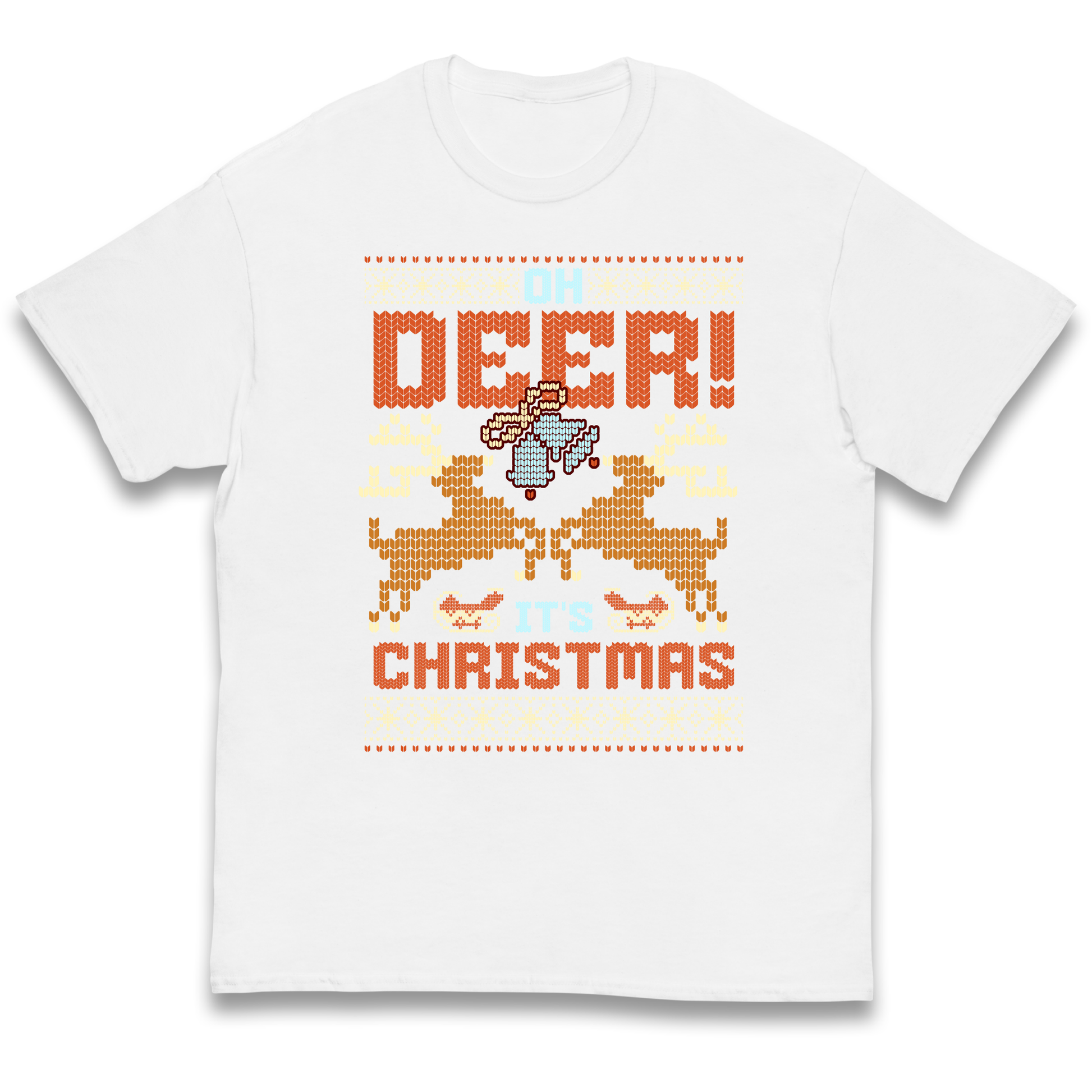 Oh Deer its Christmas kids t shirt