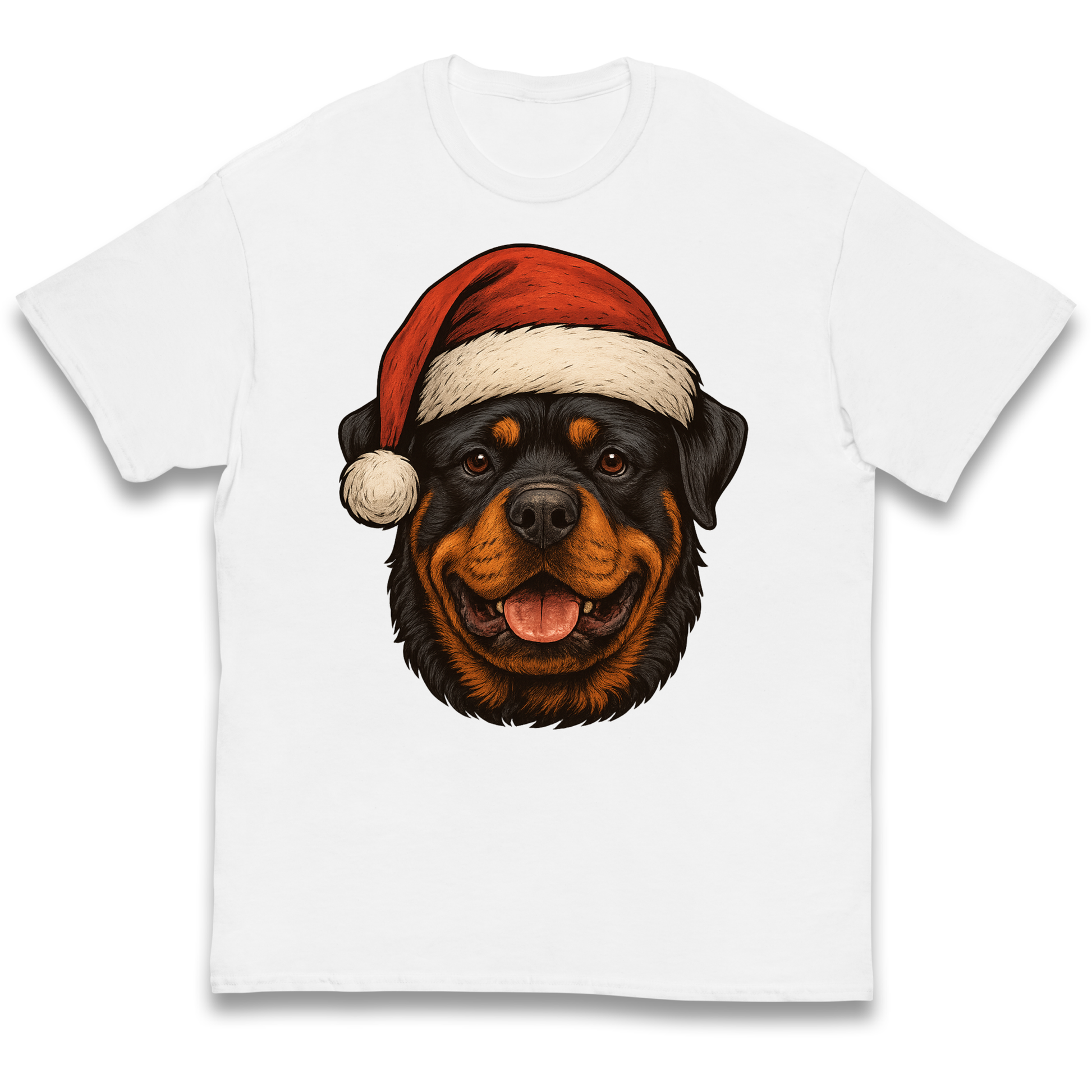 Rottweiler Christmas Kids T Shirt