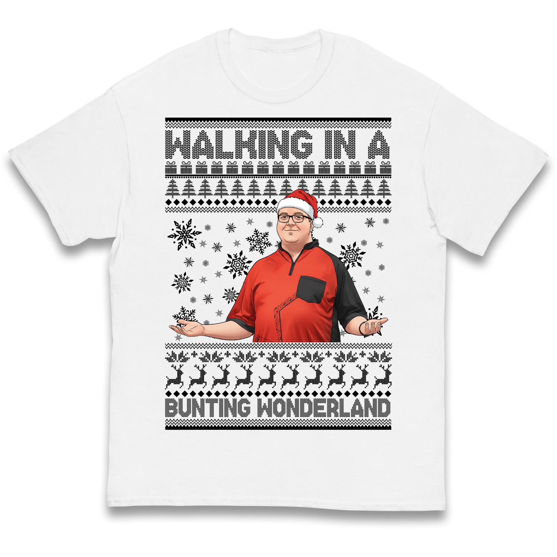 Bunting Wonderland Kids T Shirt