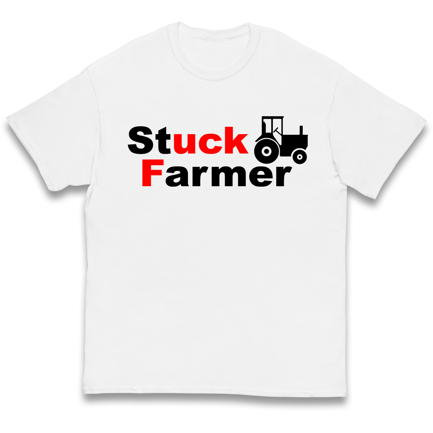 Stuck Farmer Kids T Shirt