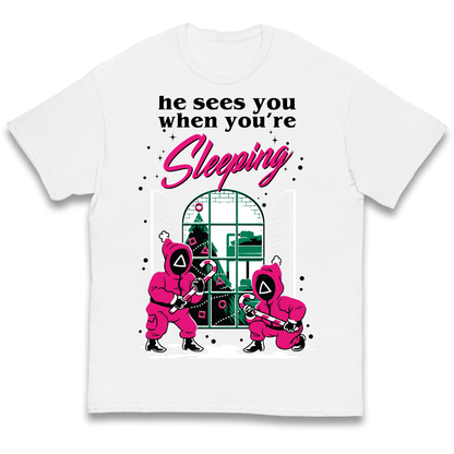 Squid Games Xmas Kids T Shirt