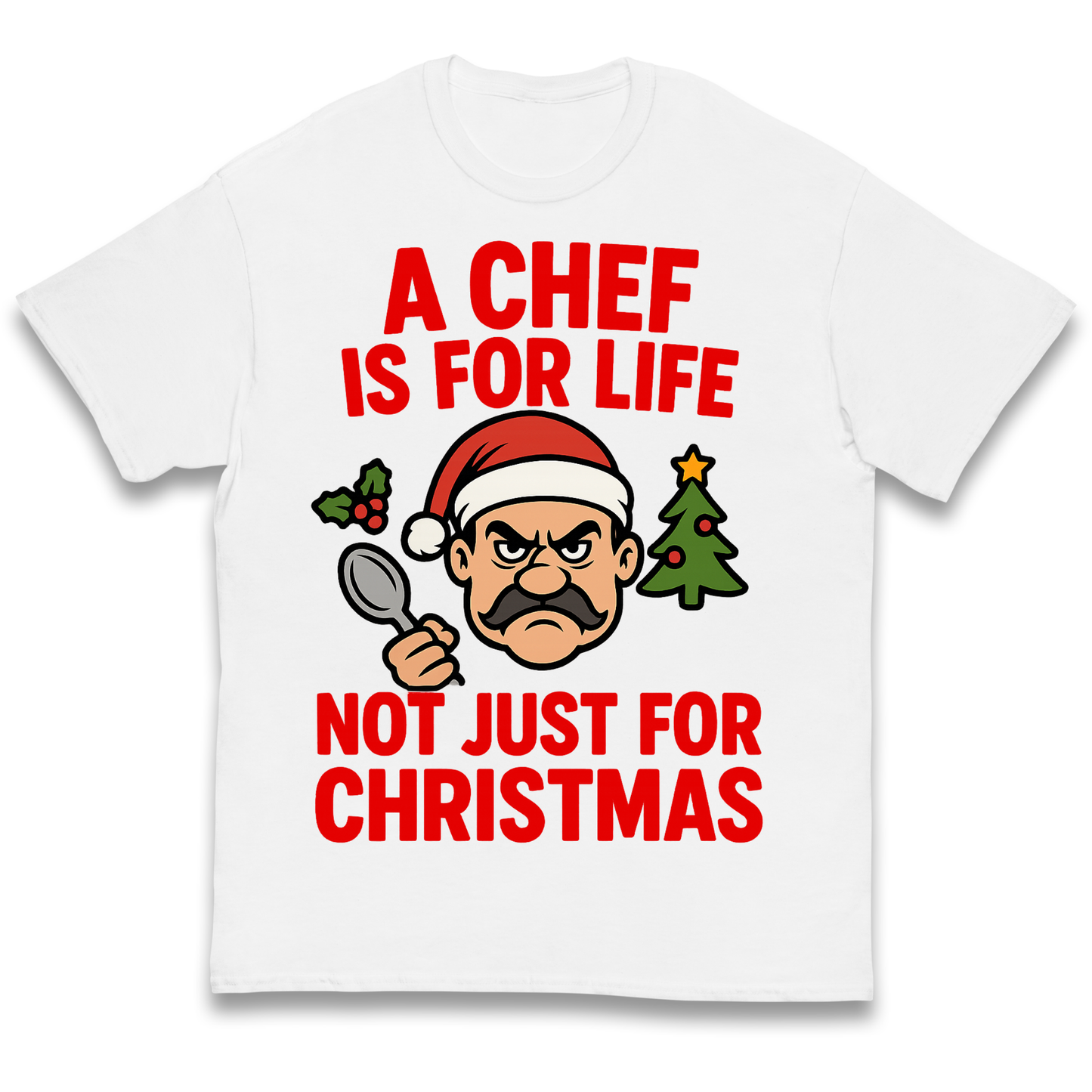 Chef Christmas Kids T Shirt