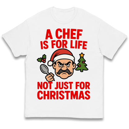 Chef Christmas Kids T Shirt