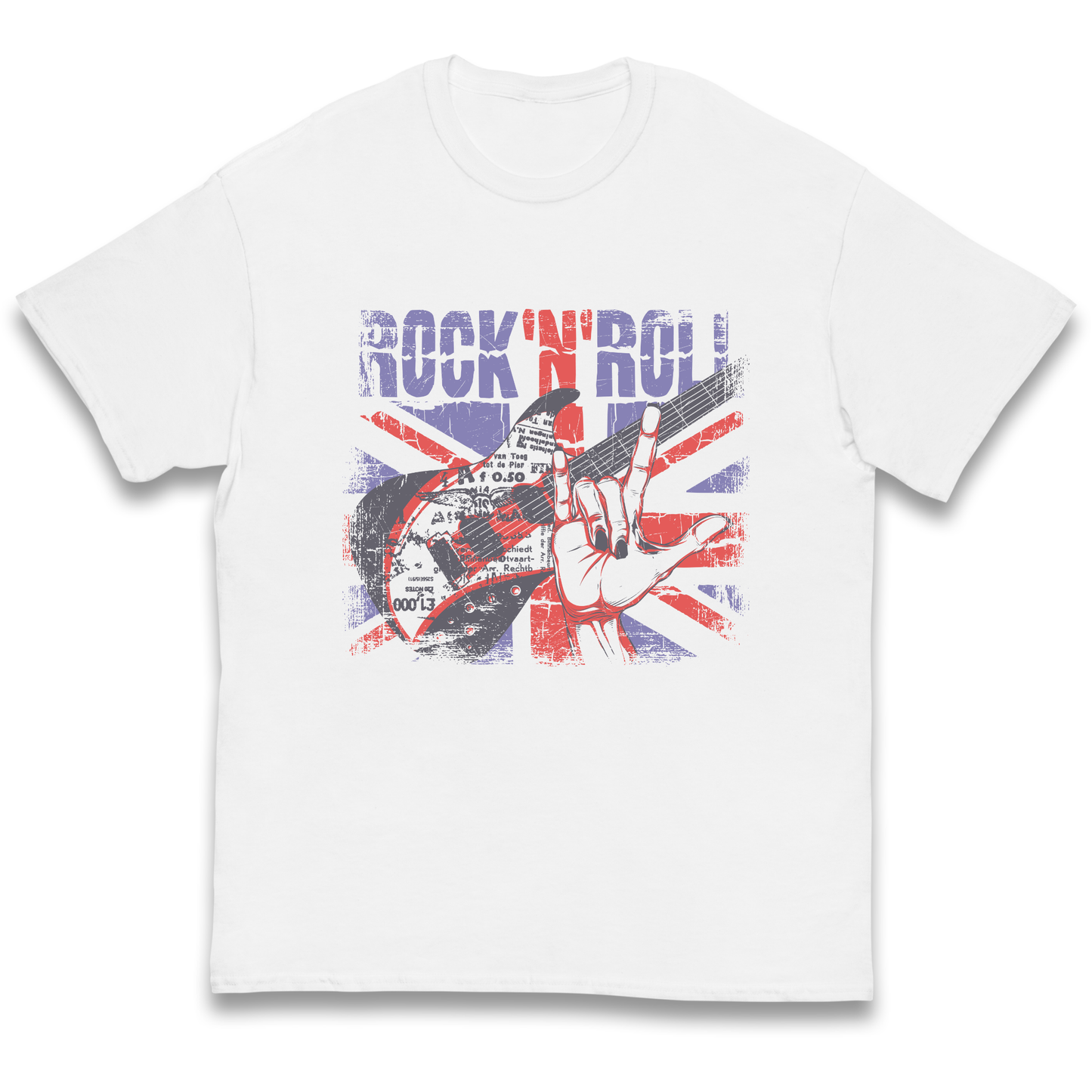 Rock N Roll Union Jack kids t shirt