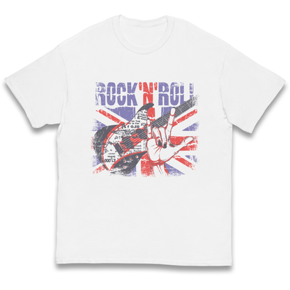Rock N Roll Union Jack kids t shirt