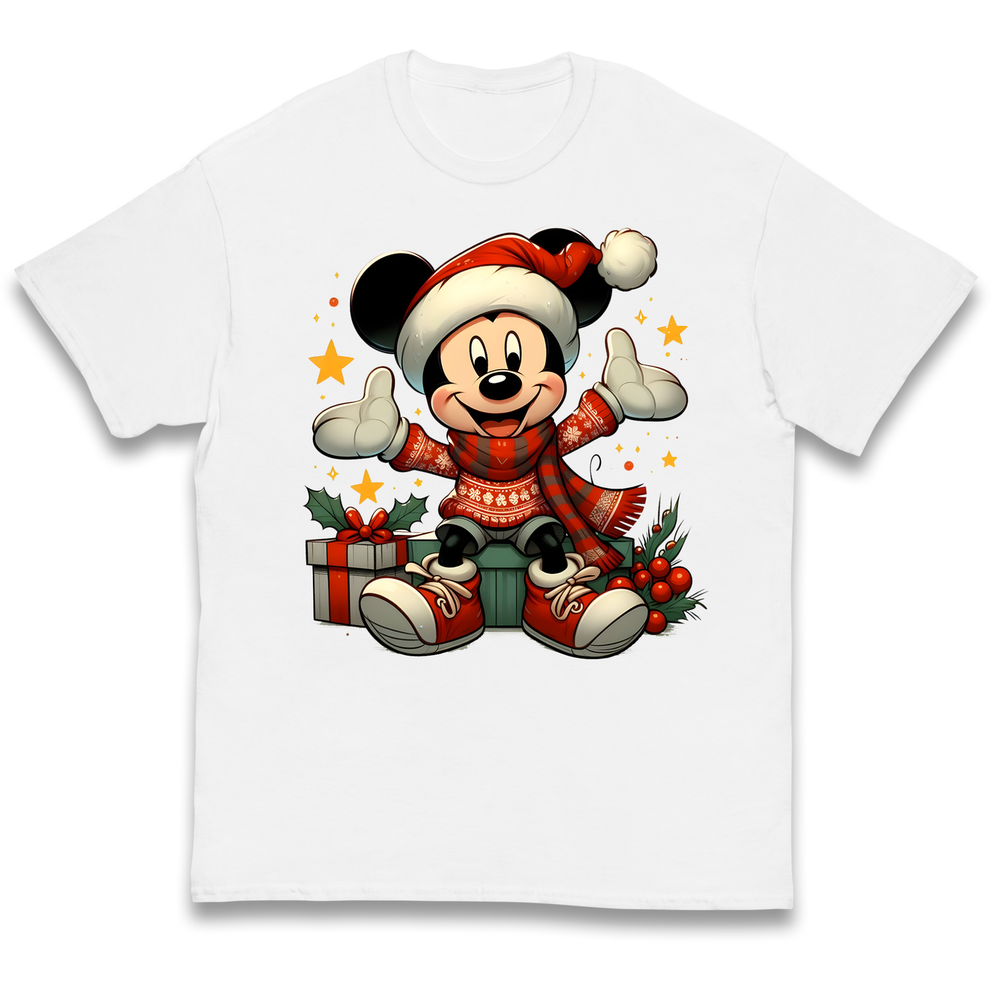 Micky Mouse Christmas kids t shirt
