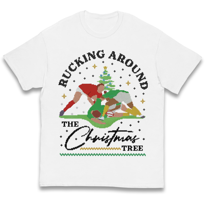 Rugby Christmas Kids T Shirt