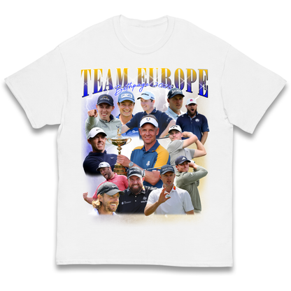 Ryder Cup 2025 Team Europe kids t shirt