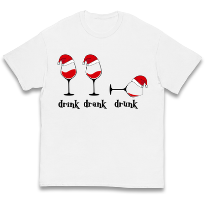 Drink Drank Drunk Kids T Shirt