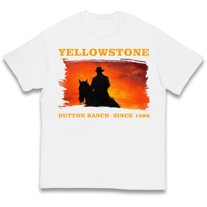 Yellowstone Dutton Ranch Since 1886 kids t shirt