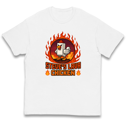 Steve Lava Chicken Kids T Shirt