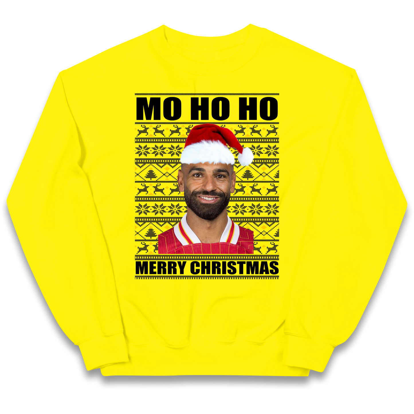 Mo Ho Ho Salah Kids Sweatshirt