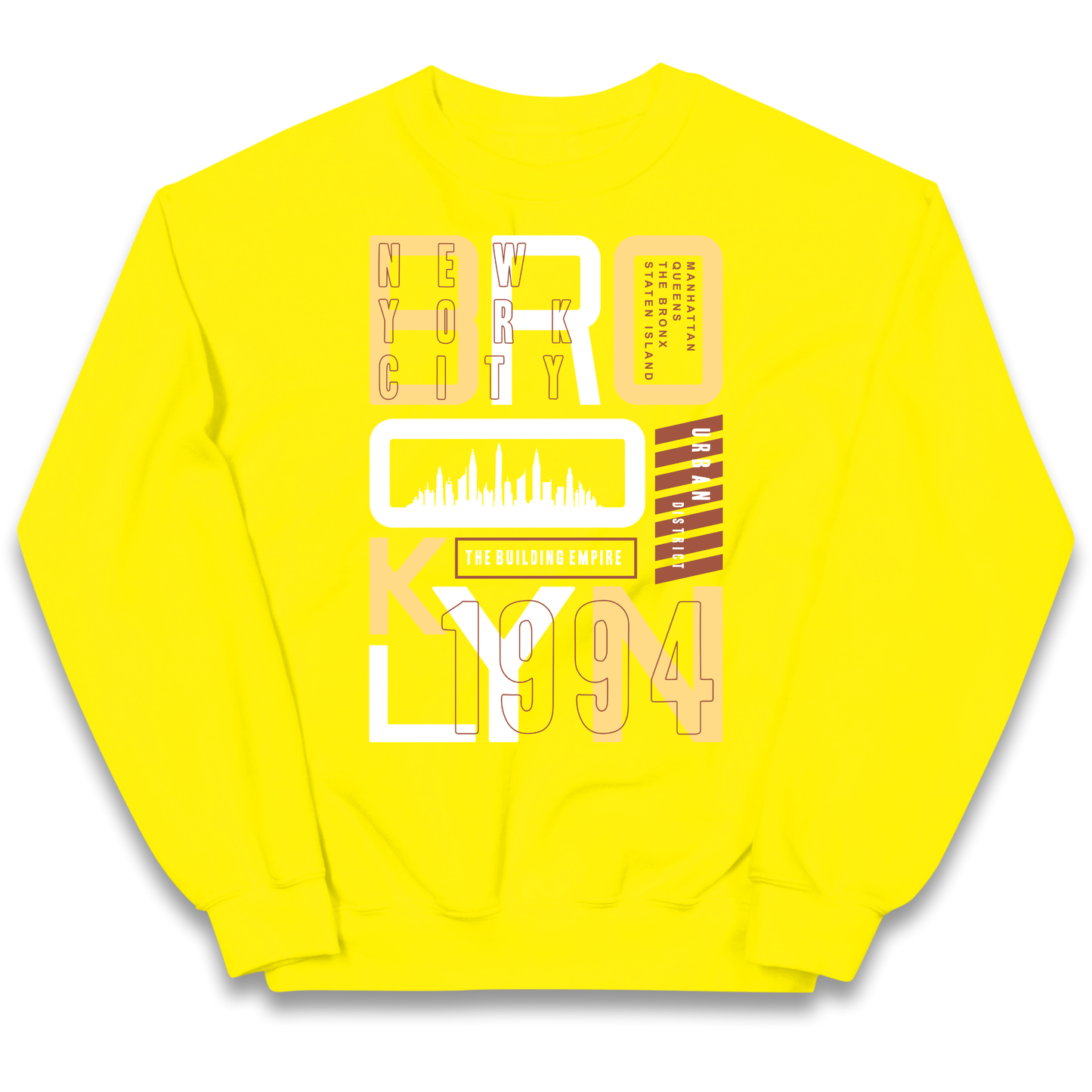 Brooklyn New York Urban District kids sweatshirt