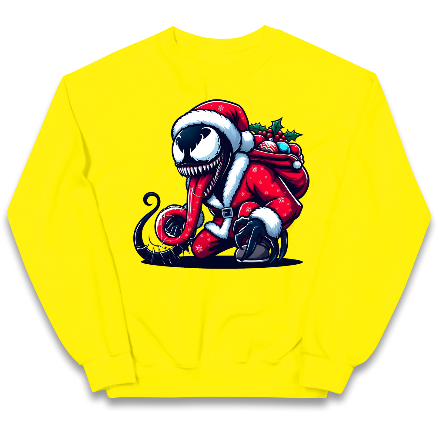Venom Santa kids sweatshirt