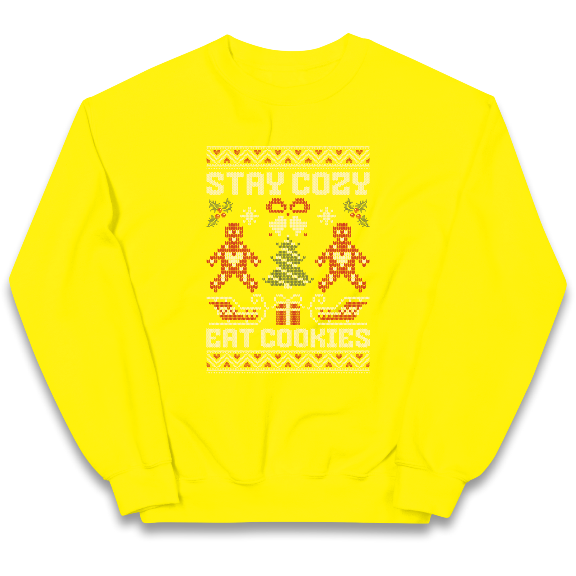 Stay Cozy Eat Cookies Christmas kids sweatshirt