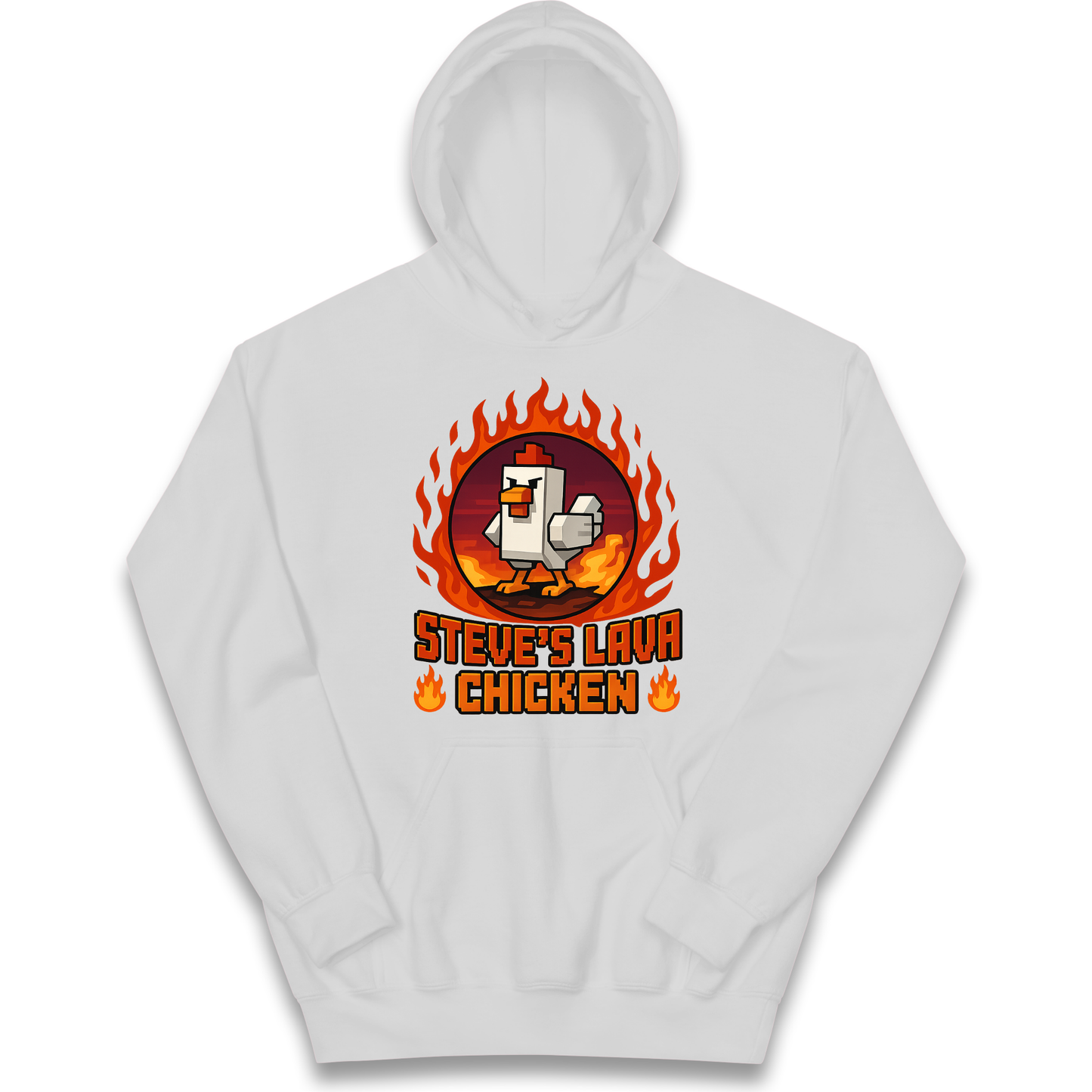 Steve's Lava Chicken Kids Hoodie